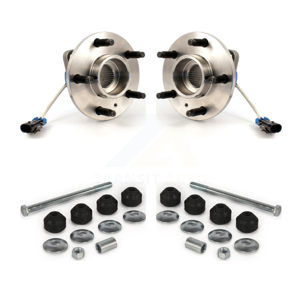 Hub Bearing Assembly And Link Front Kit For Chevrolet Impala Buick Pontiac Grand