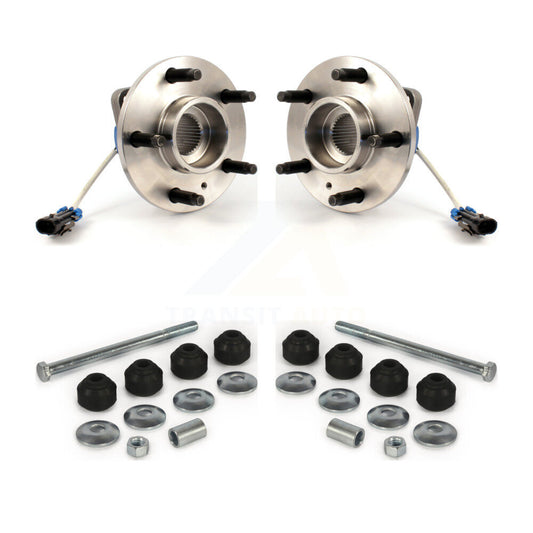 Hub Bearing Assembly And Link Front Kit For Chevrolet Impala Buick Pontiac Grand