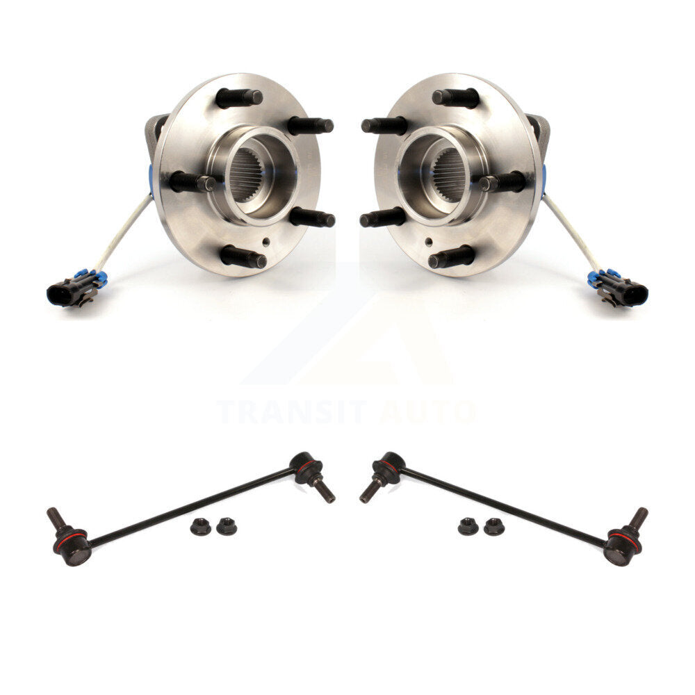Hub Bearing Assembly Link Front Kit For Buick Allure Without Performance Package