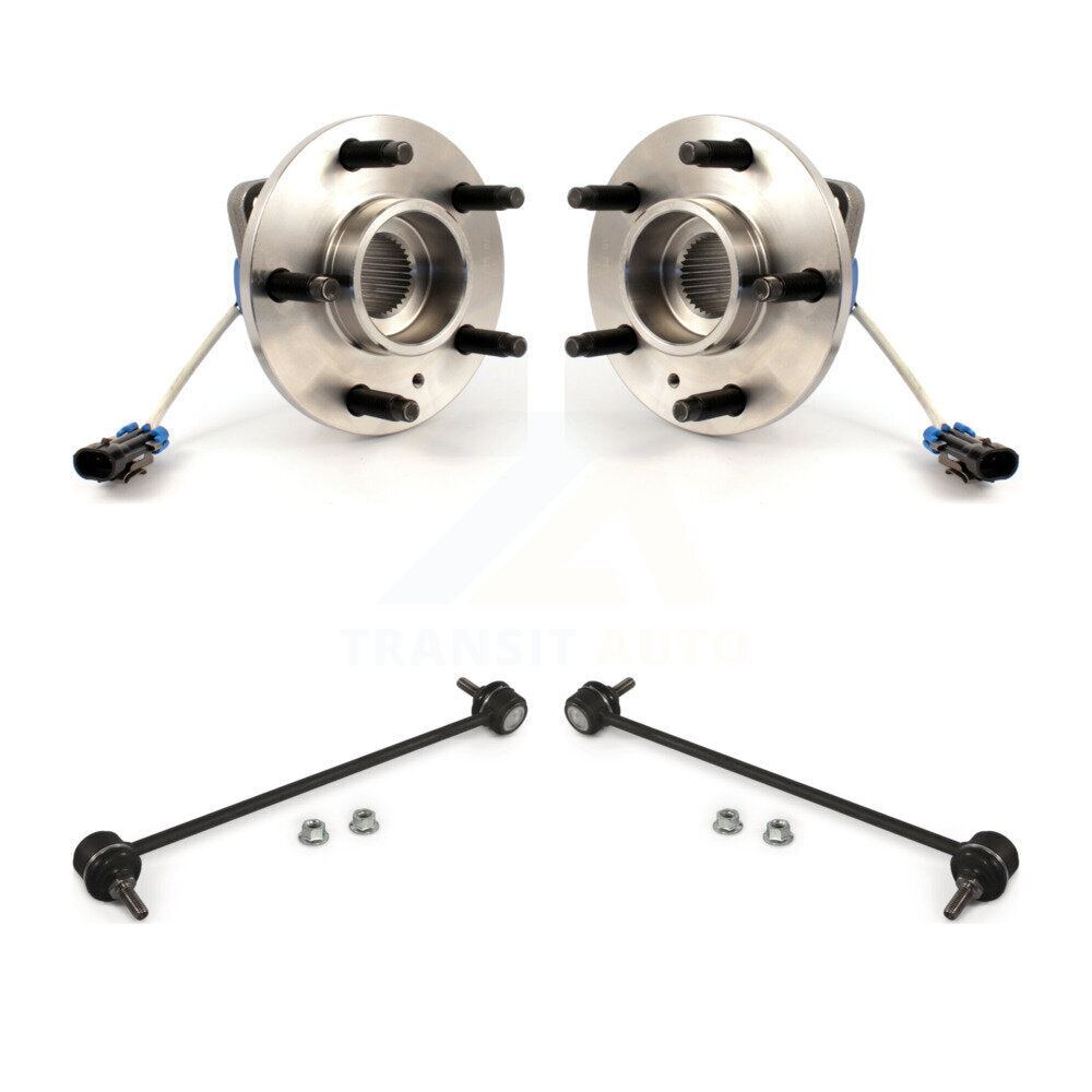 Hub Bearing Assembly Link Front Kit For Pontiac Grand Prix Buick LaCrosse Allure