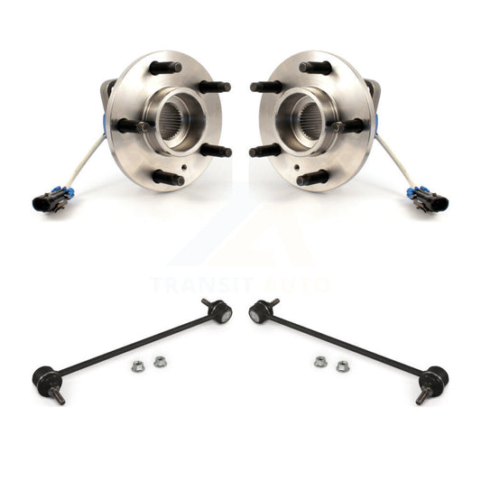 Hub Bearing Assembly Link Front Kit For Pontiac Grand Prix Buick LaCrosse Allure