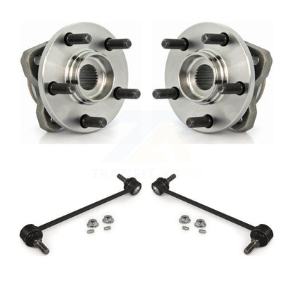 Hub Bearing Assembly & Link Front Kit For Dodge Caravan Grand Plymouth Voyager