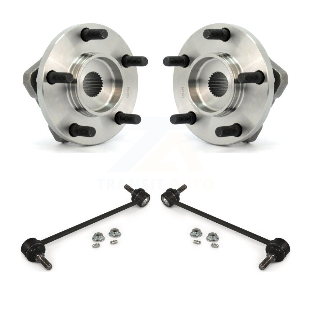 Hub Bearing Assembly And Link Front Kit For Dodge Grand Caravan Chrysler Town &