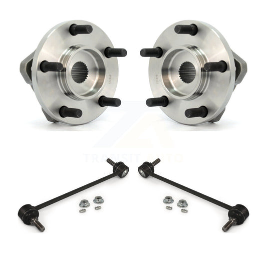 Hub Bearing Assembly And Link Front Kit For Dodge Grand Caravan Chrysler Town &