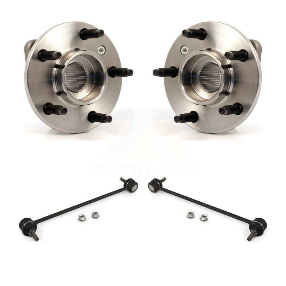 Hub Bearing Assembly And Link Front Kit For Pontiac Grand Prix Montana
