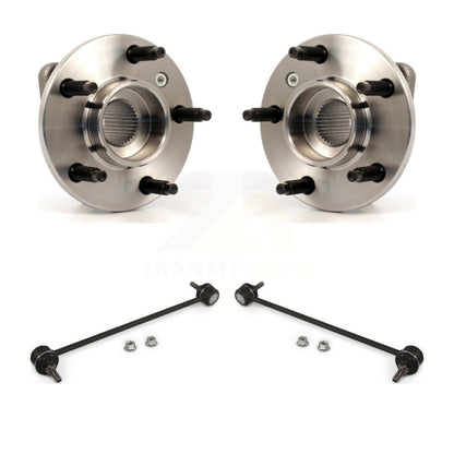 Hub Bearing Assembly And Link Front Kit For Pontiac Grand Prix Montana