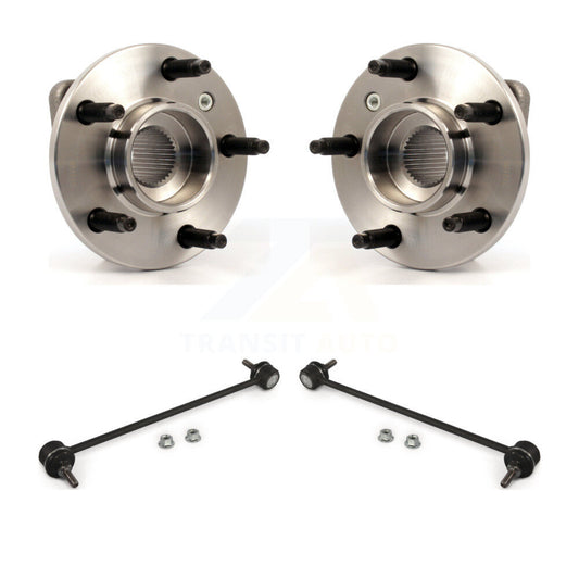 Hub Bearing Assembly And Link Front Kit For Pontiac Grand Prix Montana