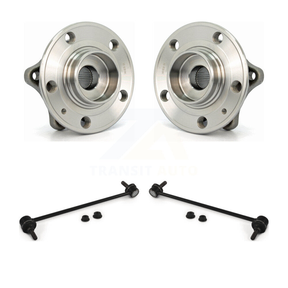 Hub Bearing Assembly And Link Front Kit For Volvo S60 XC70 V70 S80