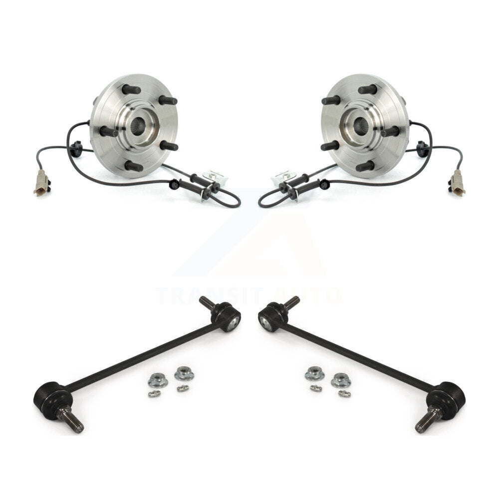 Hub Bearing Assembly And Link Front Kit For 2004-2006 Chrysler Pacifica