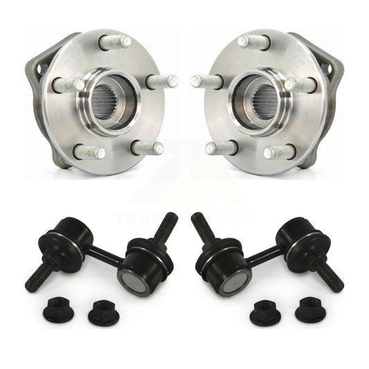 Hub Bearing Assembly & Link Front Kit For Subaru Impreza Forester Outback Legacy