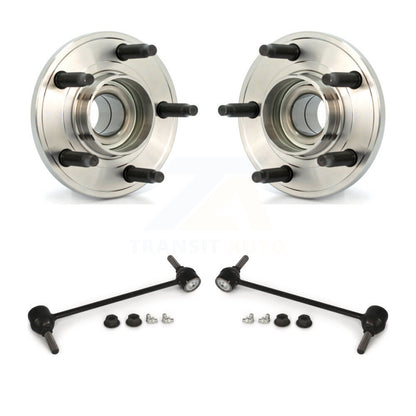 Hub Bearing Assembly And Link Front Kit For Ford Mustang