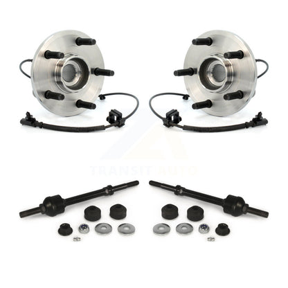 Hub Bearing Assembly And Link Front Kit For Dakota Dodge Ram Mitsubishi Raider