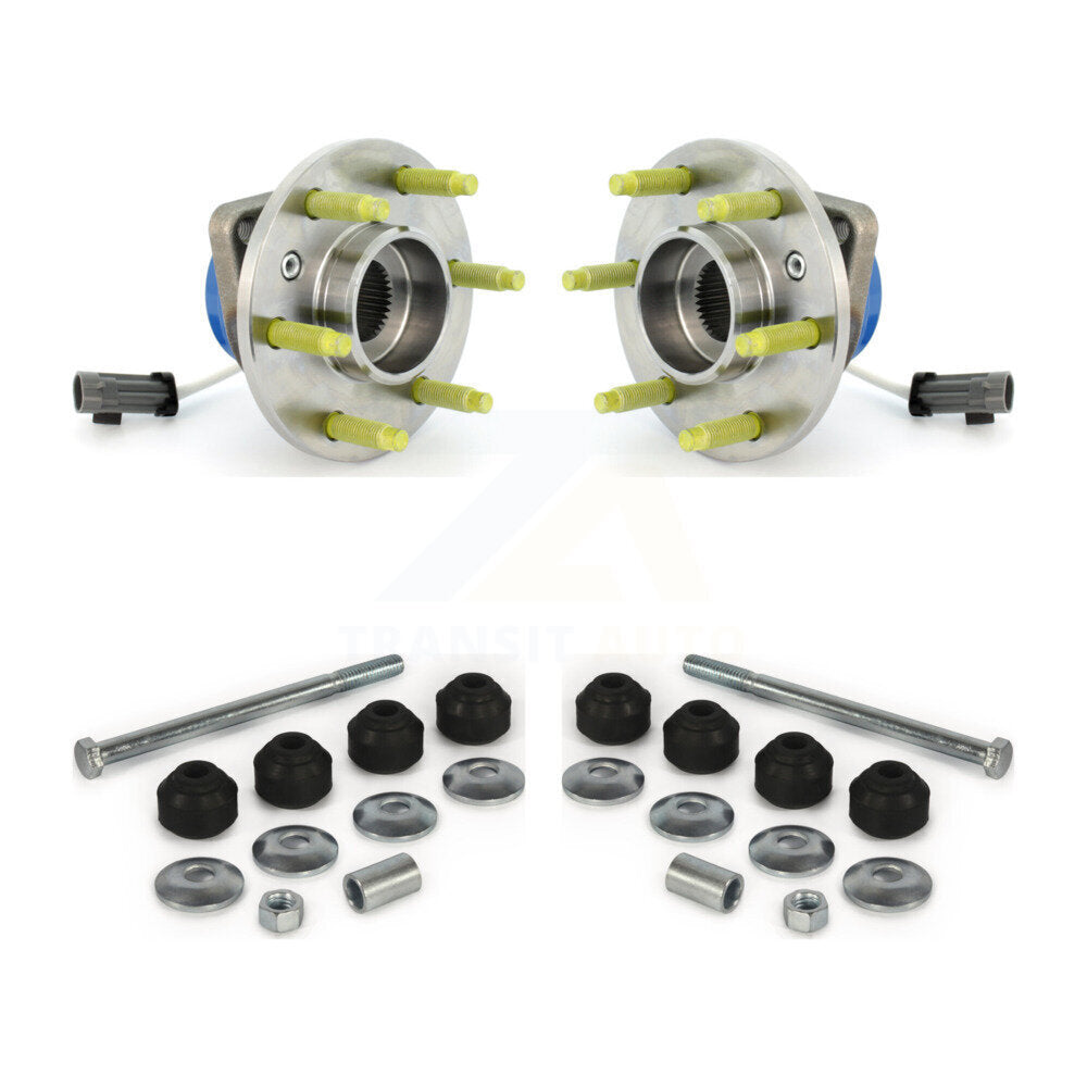 Hub Bearing Assembly Link Front Kit For Pontiac Montana Chevrolet Uplander Buick