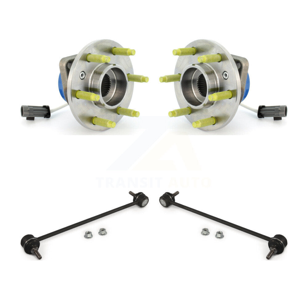 Hub Bearing Assembly Link Front Kit For Pontiac Montana Chevrolet Uplander Buick