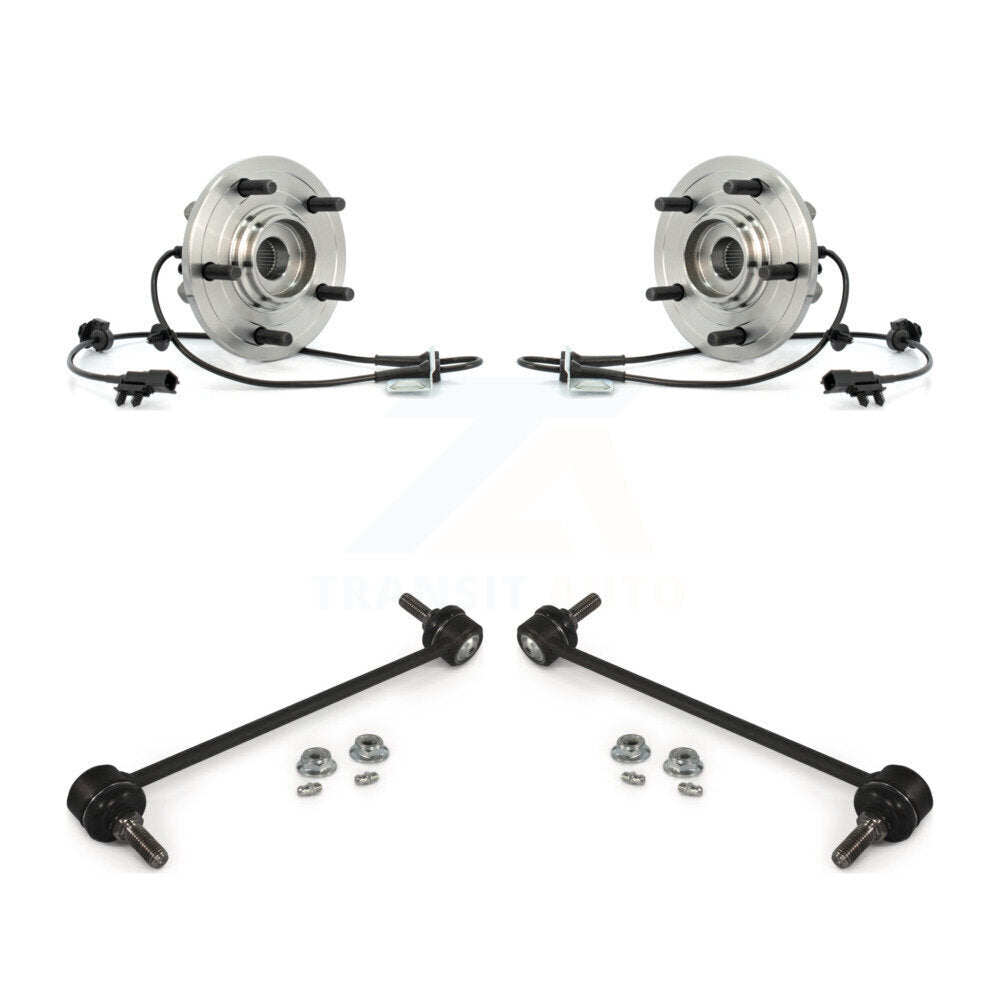 Hub Bearing Assembly And Link Front Kit For 2007-2008 Chrysler Pacifica