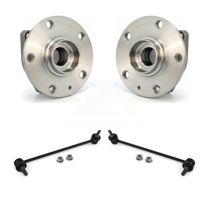 Hub Bearing Assembly & Link Front Kit For Volkswagen Golf SportWagen Rabbit GTI