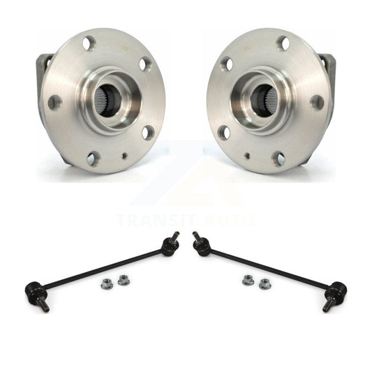 Hub Bearing Assembly & Link Front Kit For Volkswagen Golf SportWagen Rabbit GTI