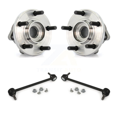 Hub Bearing Assembly And Link Front Kit For Chrysler 200 Dodge Avenger Sebring