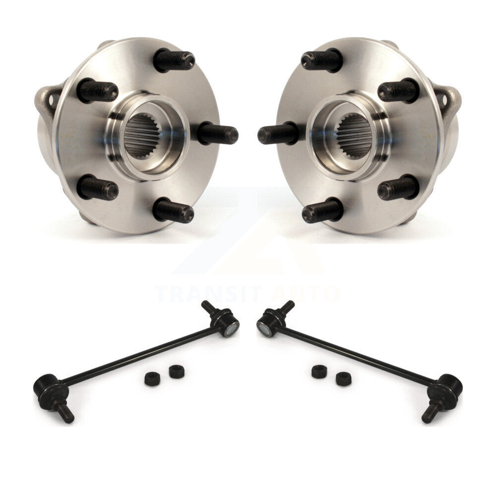 Hub Bearing Assembly And Link Front Kit For 2004-2009 Toyota Prius