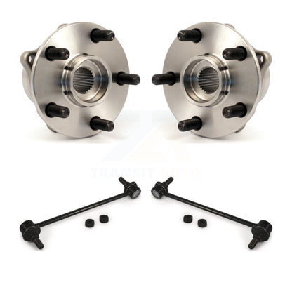 Hub Bearing Assembly And Link Front Kit For 2004-2009 Toyota Prius