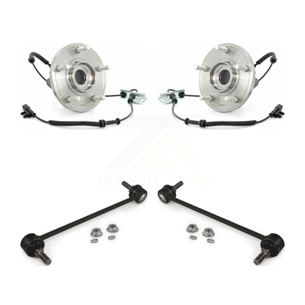 Hub Bearing Assembly And Link Front Kit For Dodge Grand Caravan Chrysler Town &