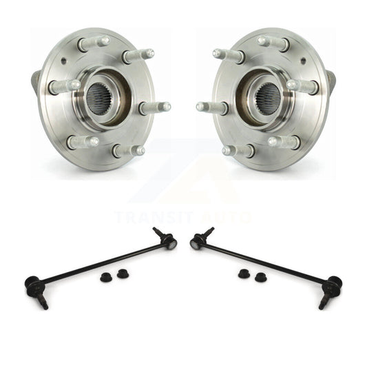 Hub Bearing Assembly And Link Front Kit For GMC Acadia Buick Enclave Chevrolet