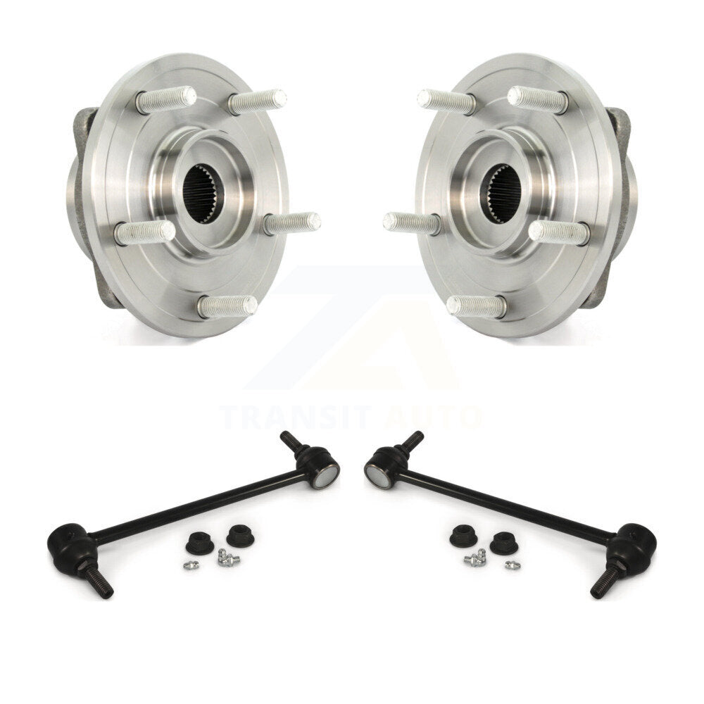 Hub Bearing Assembly And Link Front Kit For 2009-2020 Dodge Journey