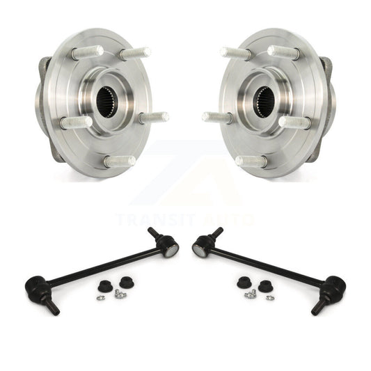 Hub Bearing Assembly And Link Front Kit For 2009-2020 Dodge Journey