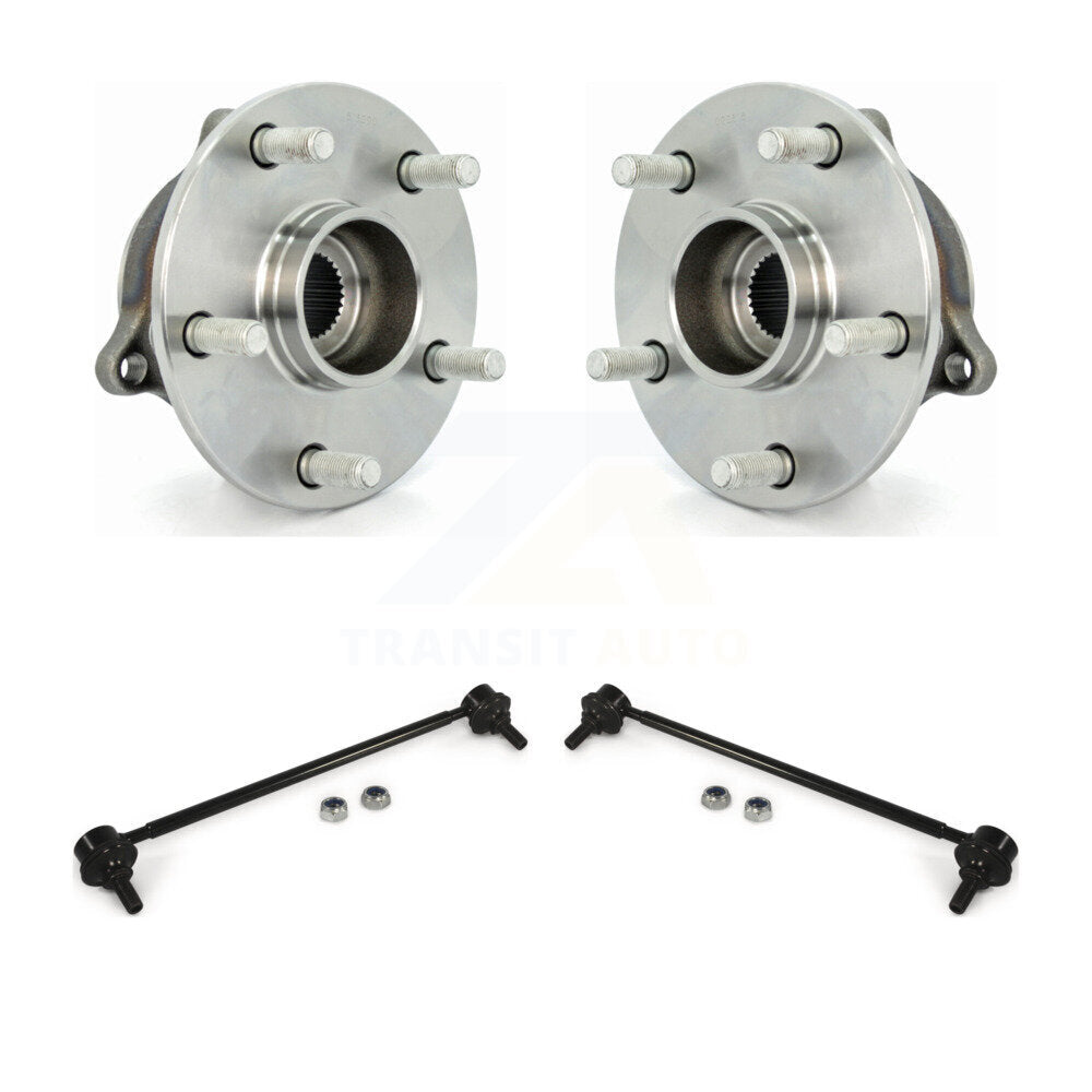 Hub Bearing Assembly And Link Front Kit For 2006-2013 Suzuki Grand Vitara