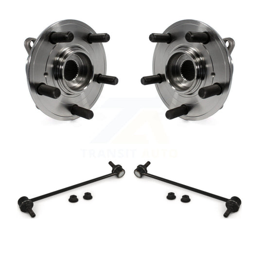 Hub Bearing Assembly And Link Front Kit For 2011-2017 Honda Odyssey