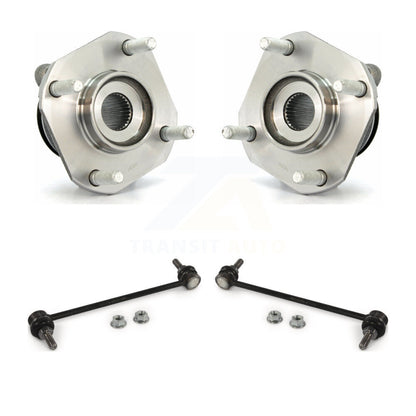 Hub Bearing Assembly And Link Front Kit For 2007-2012 Nissan Sentra 2.0L