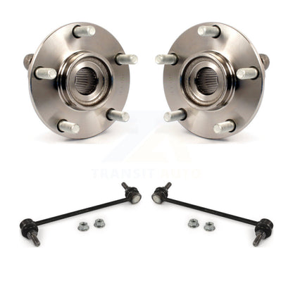 Hub Bearing Assembly And Link Front Kit For 2007-2012 Nissan Sentra 2.5L