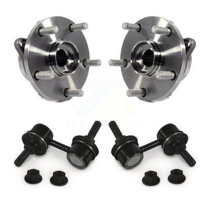 Hub Bearing Assembly And Link Front Kit For Subaru Impreza WRX STI