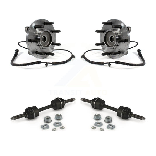 Hub Bearing Assembly And Link Front Kit For Ford F-150