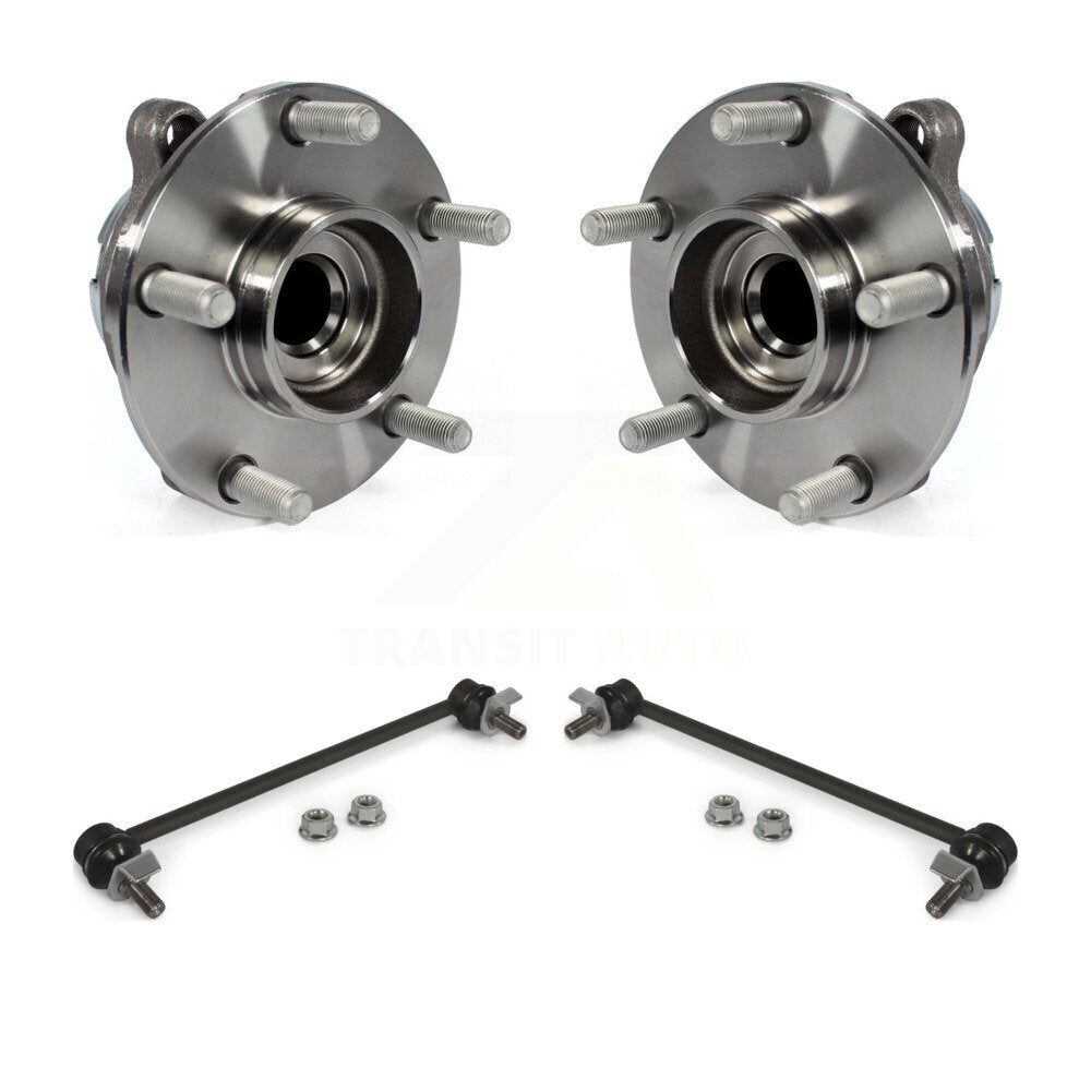 Hub Bearing Assembly And Link Front Kit For 2003-2008 INFINITI FX35 RWD
