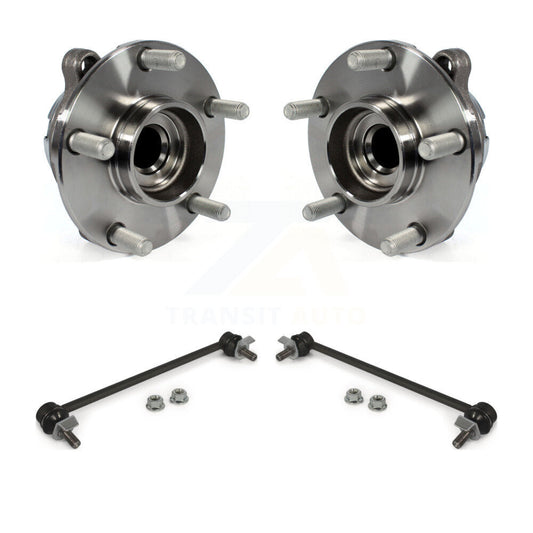Hub Bearing Assembly And Link Front Kit For 2003-2008 INFINITI FX35 RWD
