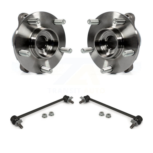 Hub Bearing Assembly And Link Front Kit For 2003-2008 INFINITI FX35 FX45