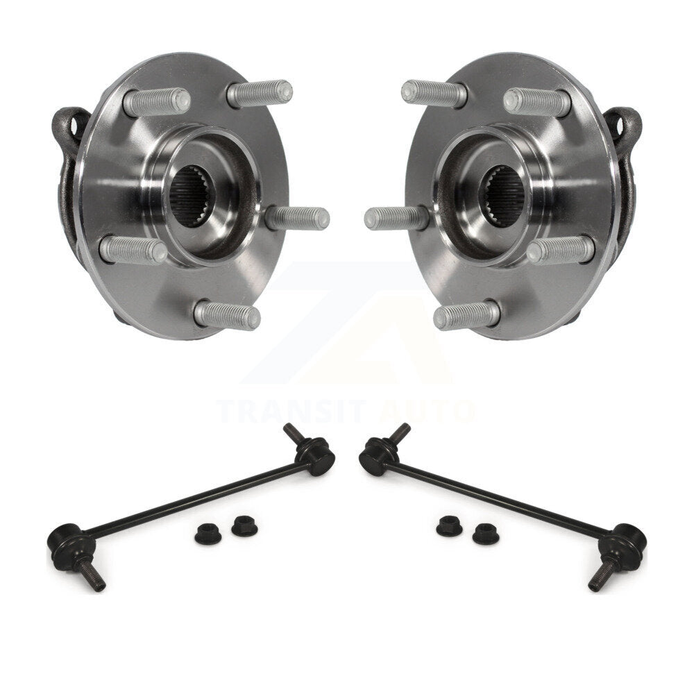 Hub Bearing Assembly And Link Front Kit For 2016-2021 Mazda CX-3