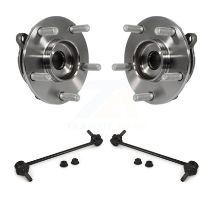 Hub Bearing Assembly And Link Front Kit For 2016-2021 Mazda CX-3