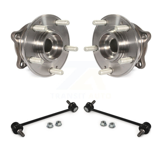 Hub Bearing Assembly And Link Front Kit For Hyundai Sonata Kia Cadenza