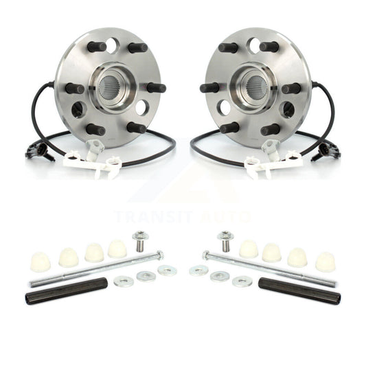 Hub Bearing Assembly & Link Front Kit For K1500 Chevrolet GMC K2500 Tahoe Yukon