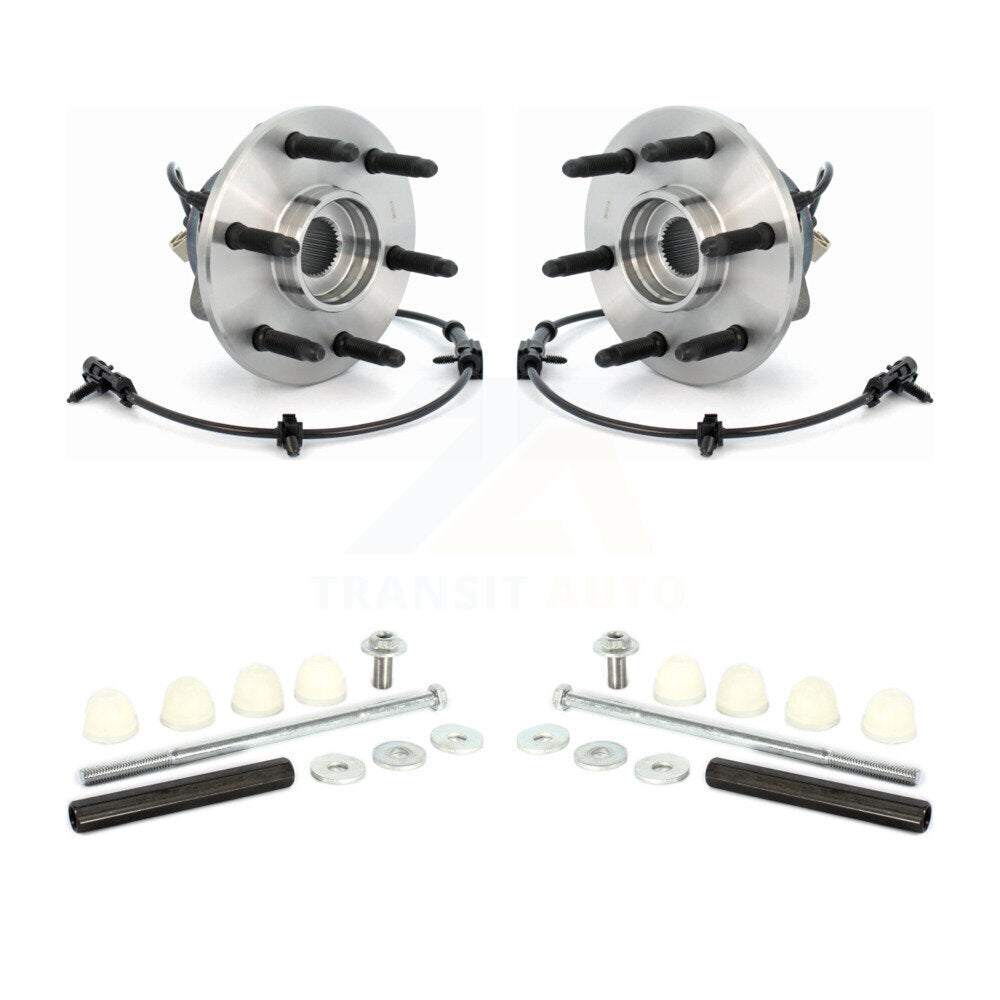 Hub Bearing Assembly & Link Front Kit For Chevrolet GMC Silverado 1500 Sierra XL