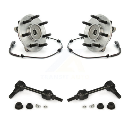 Hub Bearing Assembly & Link Front Kit For 2004 Ford F-150 4WD With 7 Lug Wheels