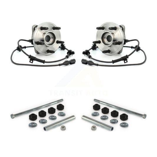 Hub Bearing Assembly & Link Front Kit For Ford Ranger Mazda B4000 Explorer Sport