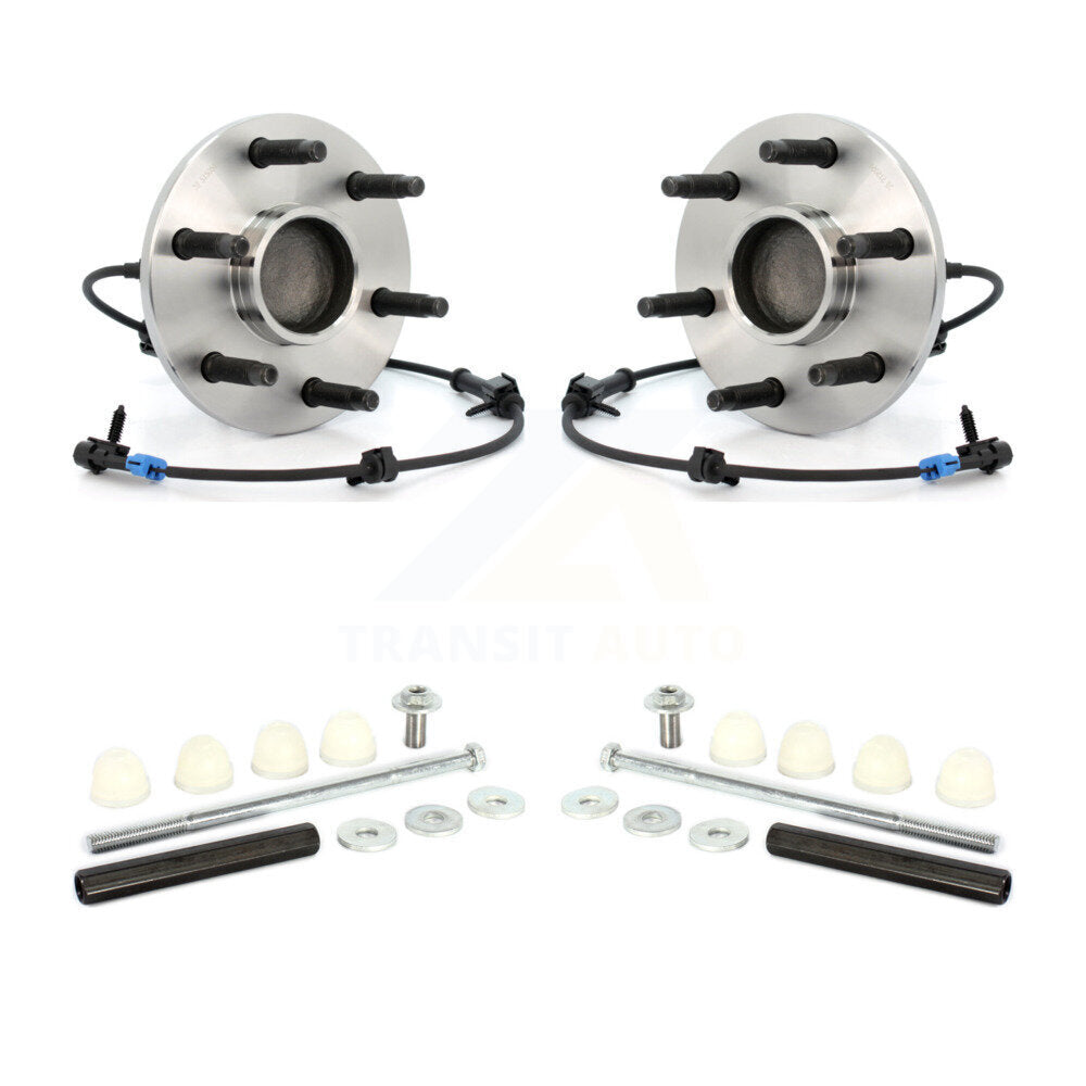 Hub Bearing Assembly & Link Front Kit For Chevrolet GMC Silverado 1500 Sierra XL