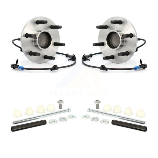 Hub Bearing Assembly & Link Front Kit For Chevrolet GMC Silverado 1500 Sierra XL
