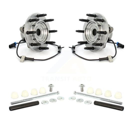 Hub Bearing Assembly Link Front Kit For Chevrolet GMC Silverado 1500 Sierra 2500
