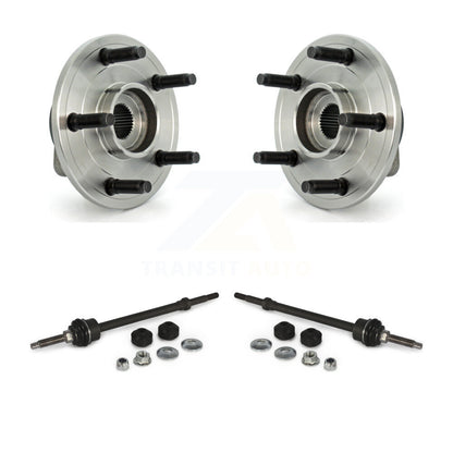Hub Bearing Assembly & Link Front Kit For 02-05 Dodge Ram 1500 With 5 Lug Wheels
