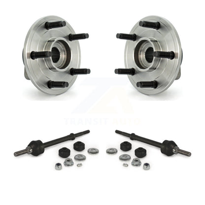 Hub Bearing Assembly & Link Front Kit For 06-08 Dodge Ram 1500 With 5 Lug Wheels