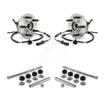 Hub Bearing Assembly And Link Front Kit For Ford Explorer Sport Trac Mercury